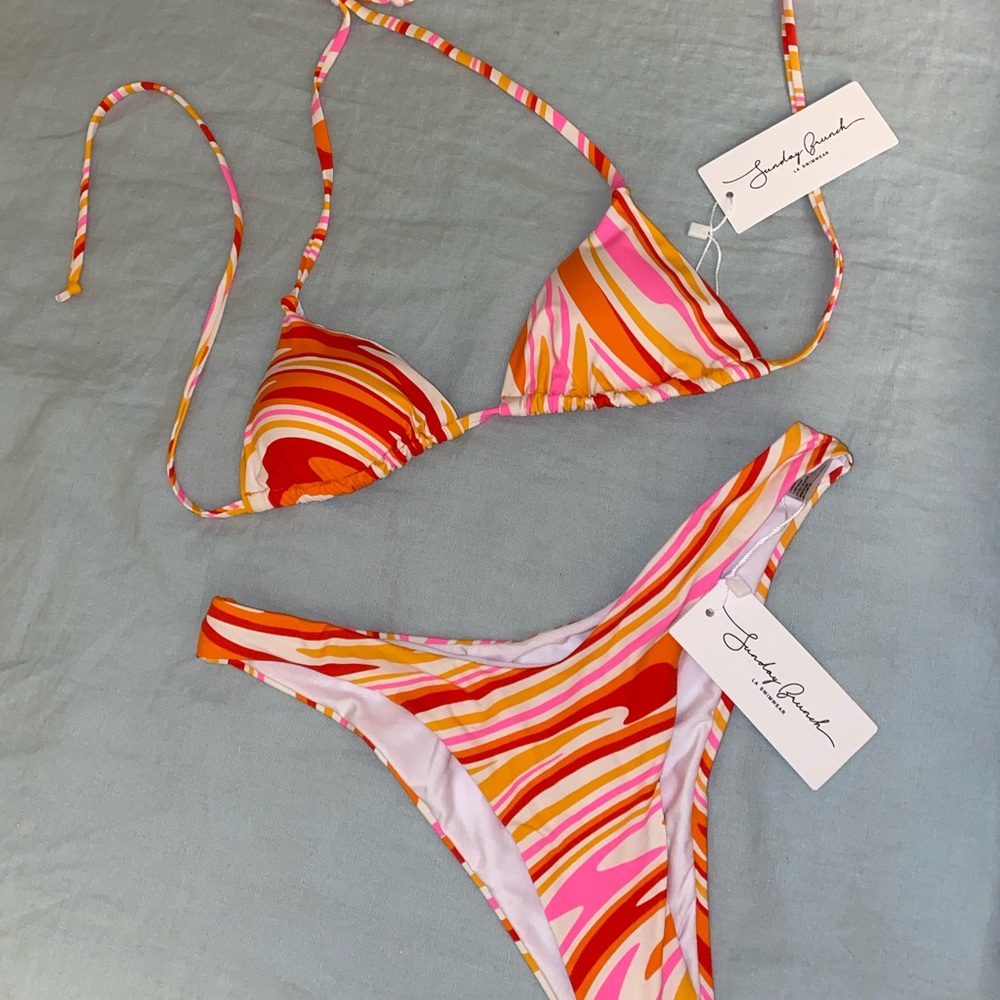 NWT Grey Bandit Moments in Paradise Bikini